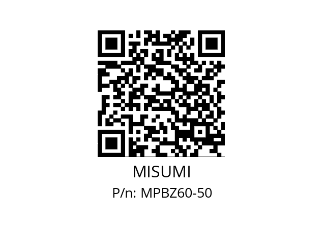   MISUMI MPBZ60-50