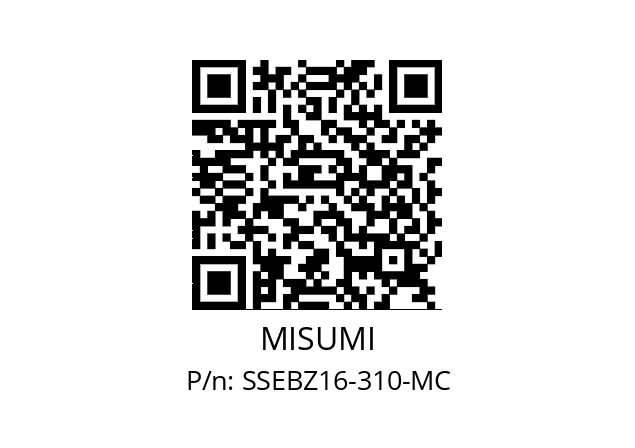   MISUMI SSEBZ16-310-MC