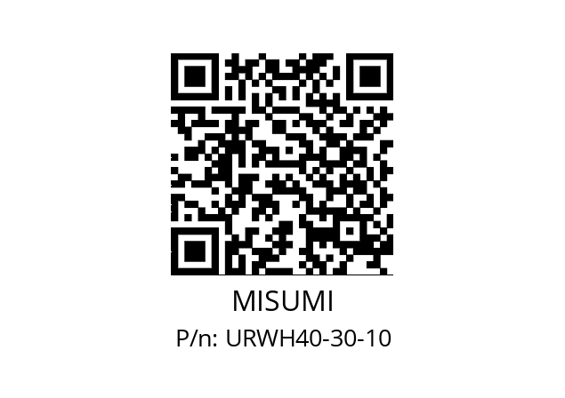   MISUMI URWH40-30-10