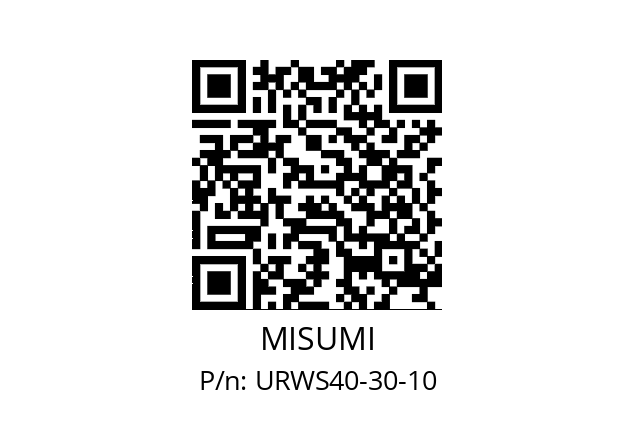   MISUMI URWS40-30-10