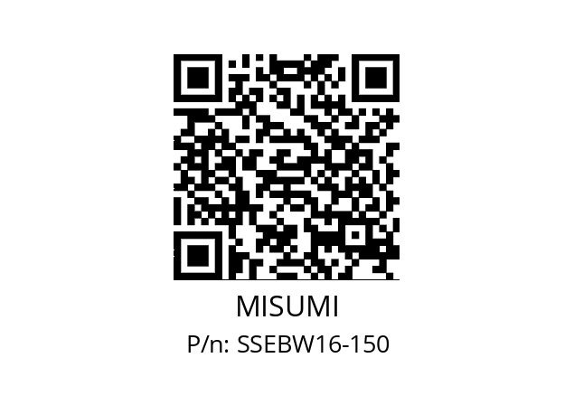   MISUMI SSEBW16-150