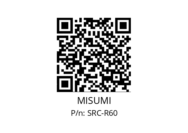   MISUMI SRC-R60