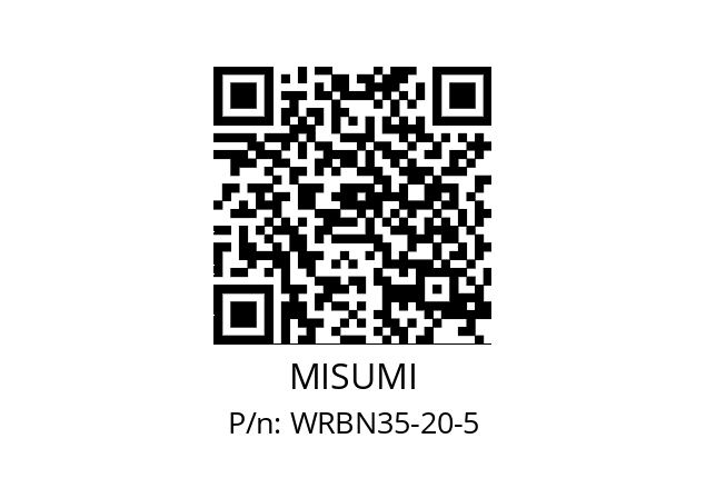   MISUMI WRBN35-20-5