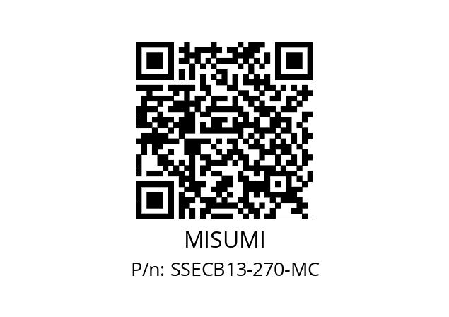   MISUMI SSECB13-270-MC