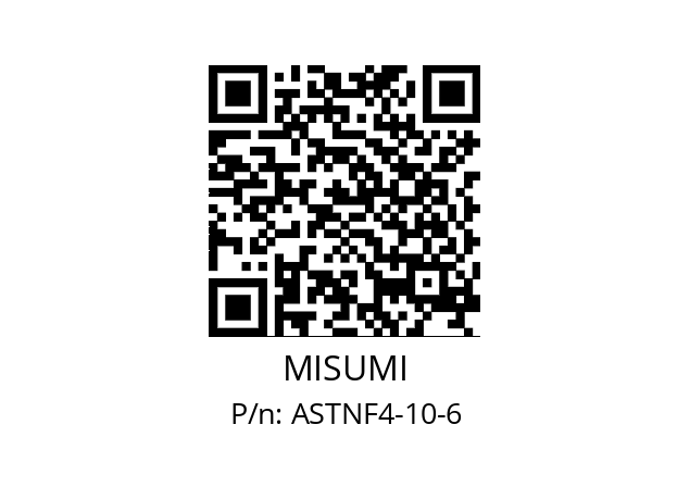   MISUMI ASTNF4-10-6