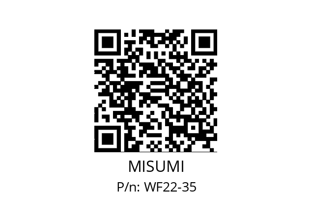   MISUMI WF22-35