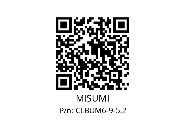   MISUMI CLBUM6-9-5.2