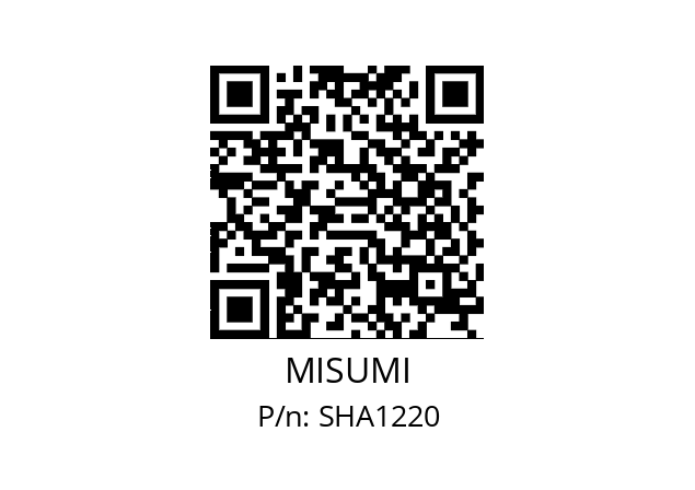   MISUMI SHA1220