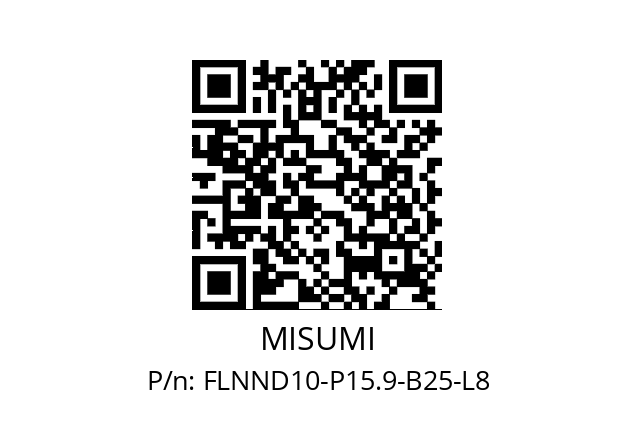   MISUMI FLNND10-P15.9-B25-L8