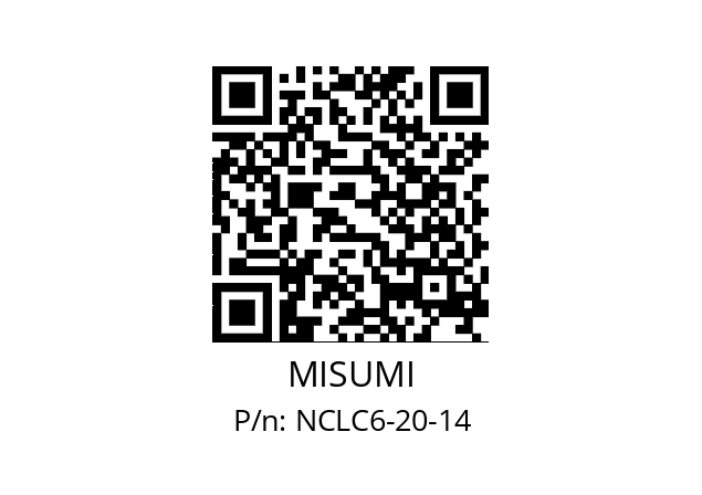   MISUMI NCLC6-20-14