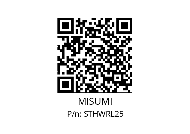   MISUMI STHWRL25