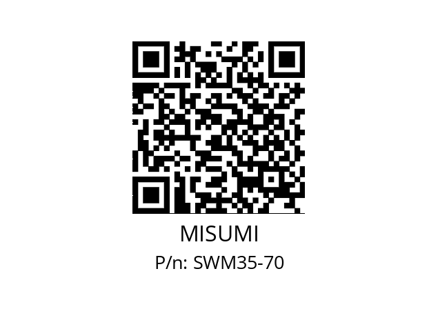   MISUMI SWM35-70