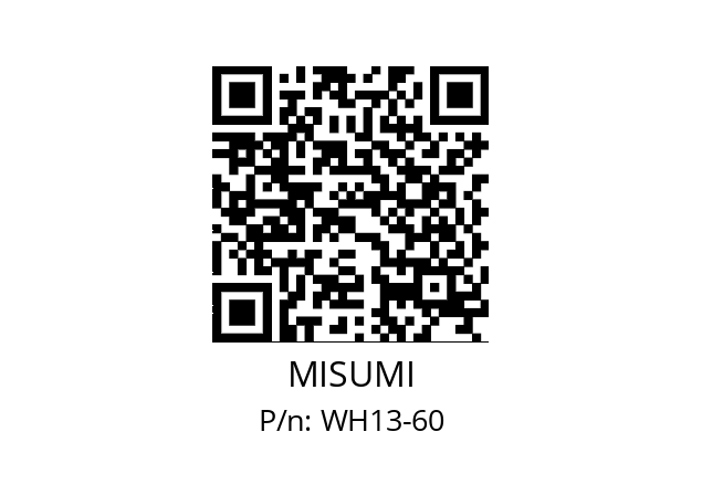   MISUMI WH13-60