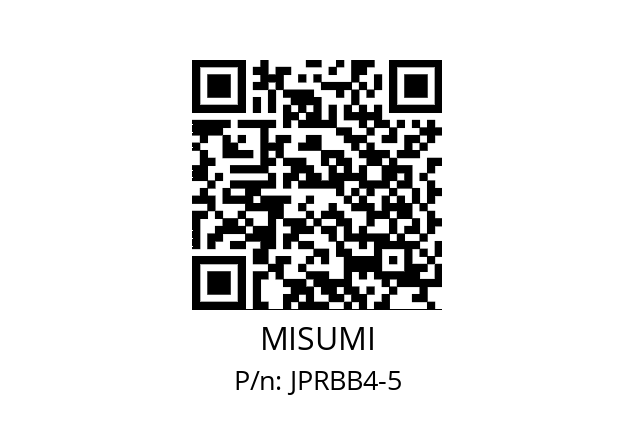   MISUMI JPRBB4-5