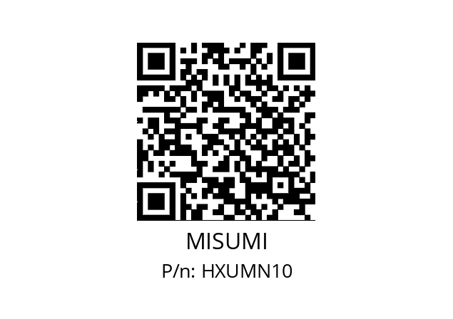   MISUMI HXUMN10