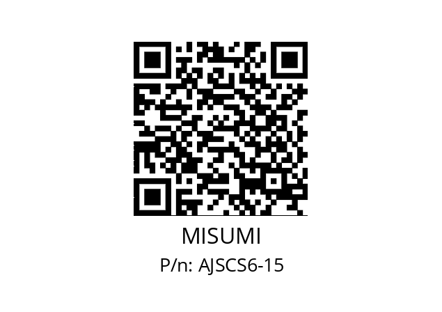   MISUMI AJSCS6-15