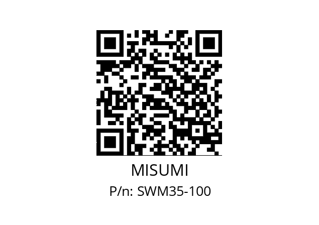   MISUMI SWM35-100