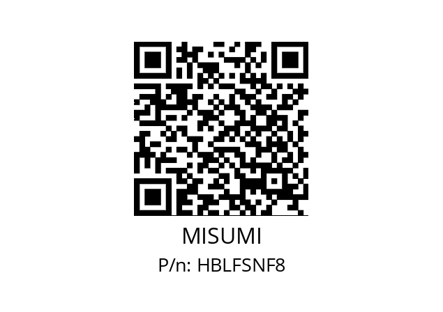   MISUMI HBLFSNF8