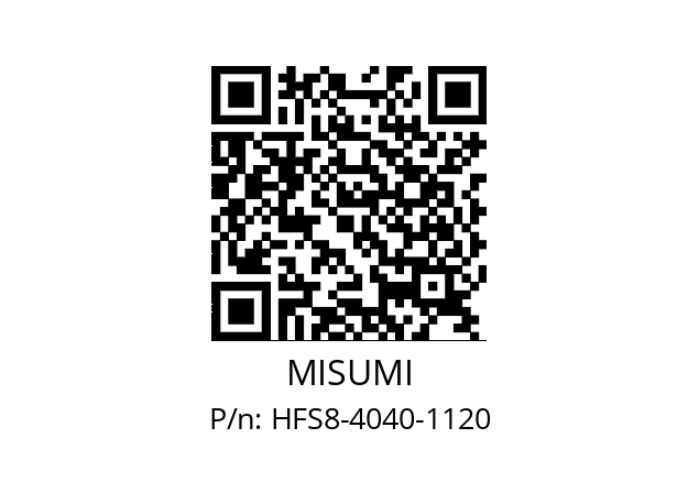   MISUMI HFS8-4040-1120