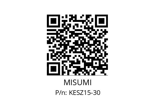   MISUMI KESZ15-30