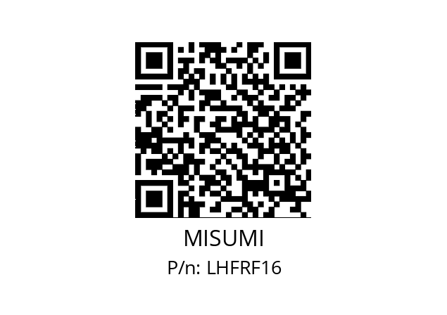   MISUMI LHFRF16