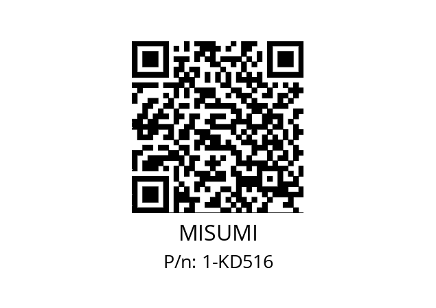   MISUMI 1-KD516