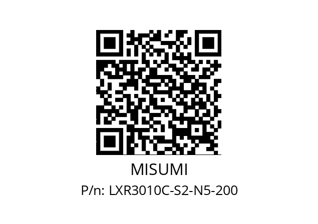   MISUMI LXR3010C-S2-N5-200