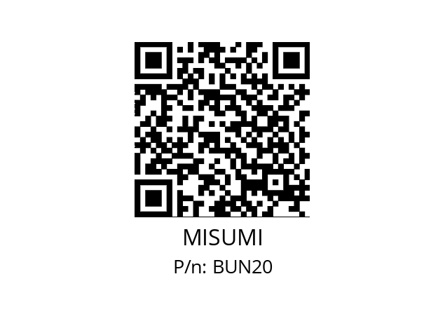   MISUMI BUN20