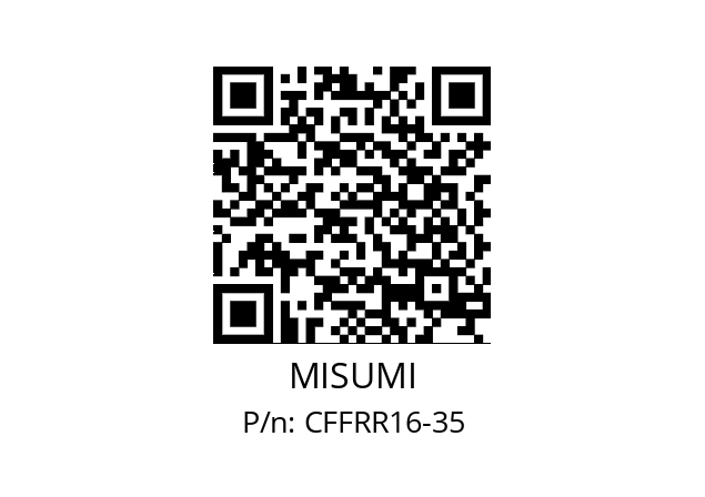   MISUMI CFFRR16-35