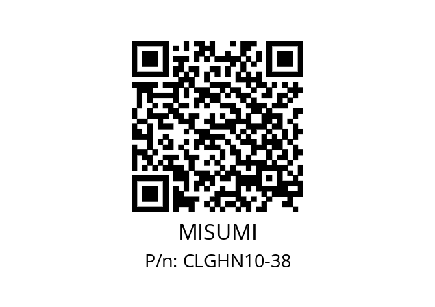   MISUMI CLGHN10-38