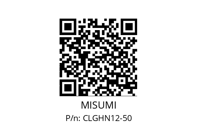   MISUMI CLGHN12-50