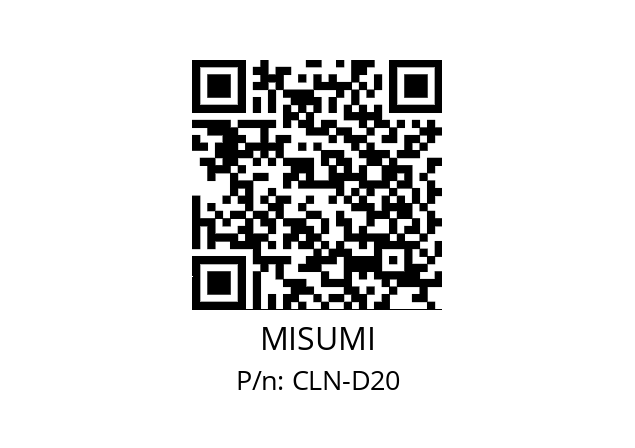   MISUMI CLN-D20