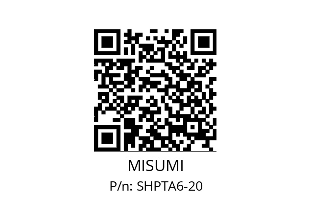   MISUMI SHPTA6-20