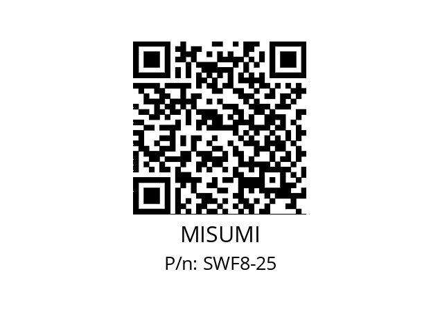   MISUMI SWF8-25