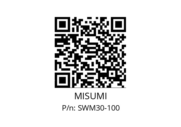   MISUMI SWM30-100