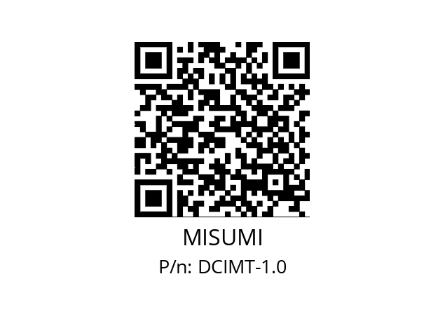   MISUMI DCIMT-1.0