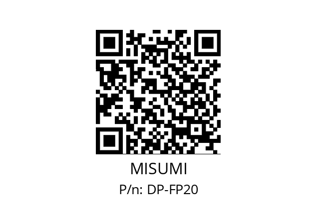   MISUMI DP-FP20