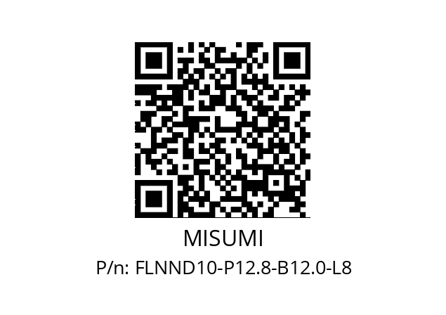   MISUMI FLNND10-P12.8-B12.0-L8