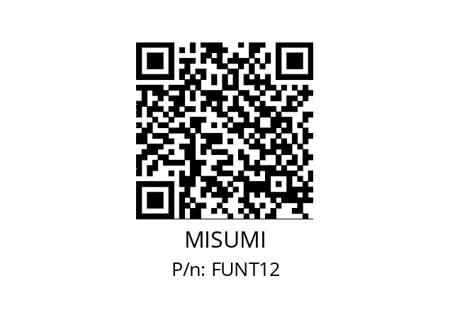   MISUMI FUNT12