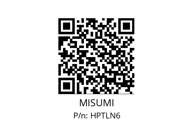   MISUMI HPTLN6