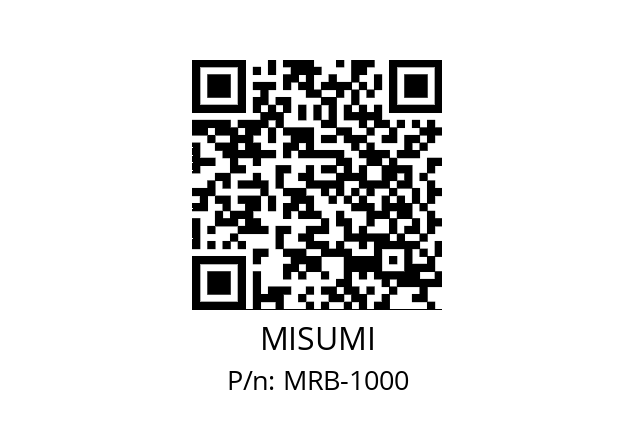   MISUMI MRB-1000