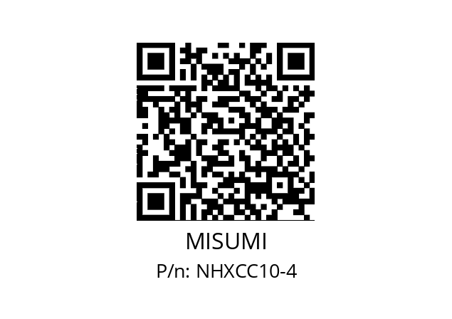   MISUMI NHXCC10-4