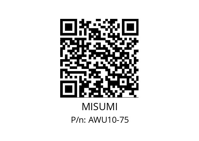   MISUMI AWU10-75