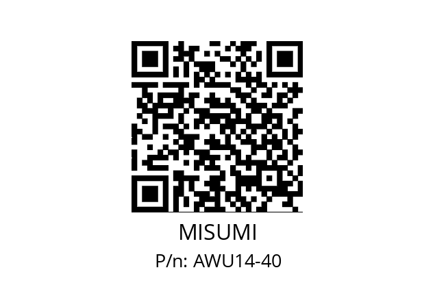   MISUMI AWU14-40