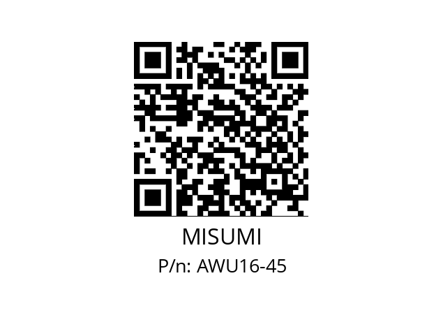   MISUMI AWU16-45