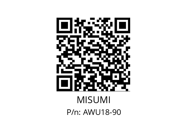   MISUMI AWU18-90