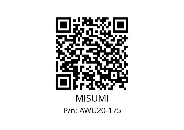   MISUMI AWU20-175