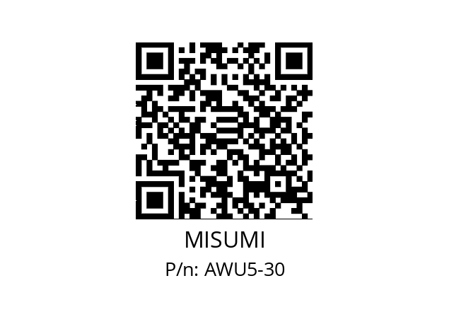   MISUMI AWU5-30