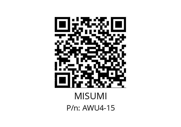   MISUMI AWU4-15