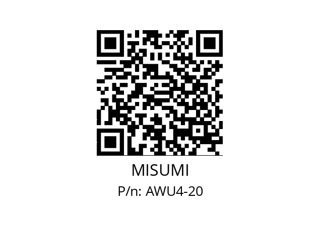   MISUMI AWU4-20